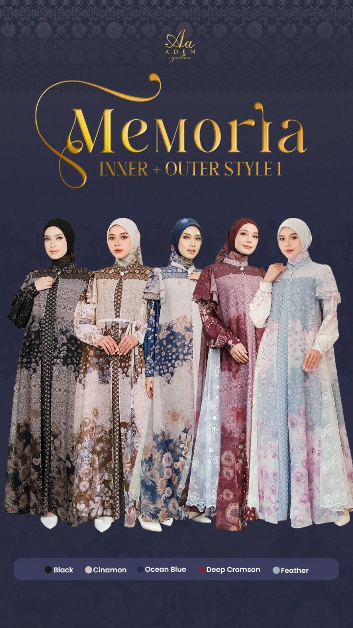Memoria by Aden signature