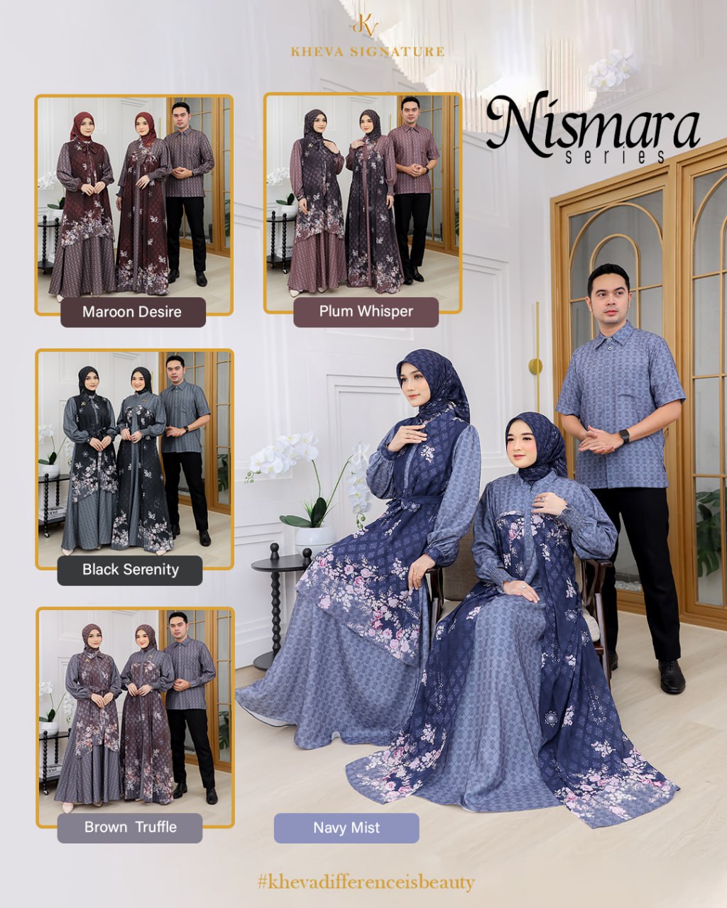 Nismara Couple by Kheva signature