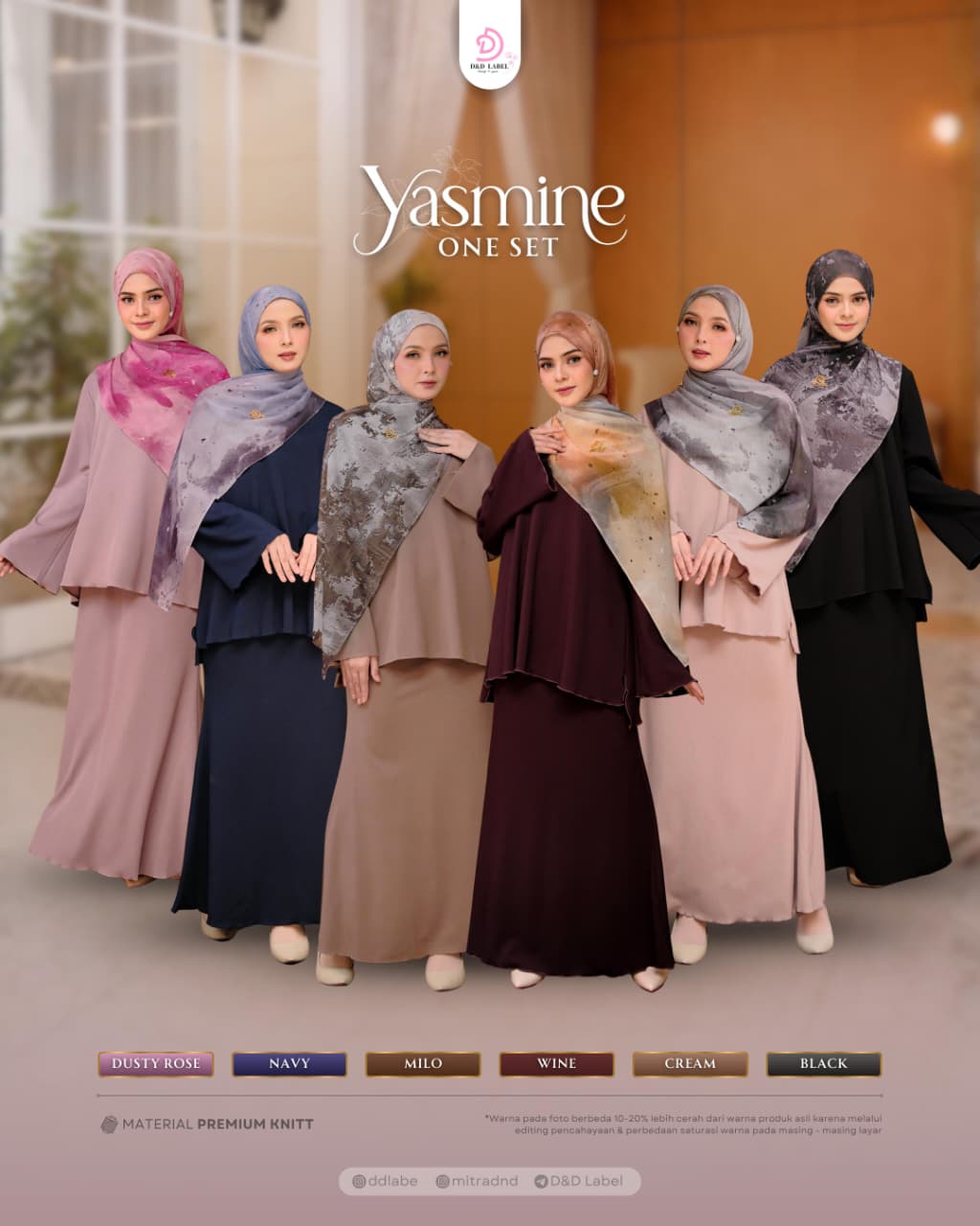 Yasmine Series by D&D Label