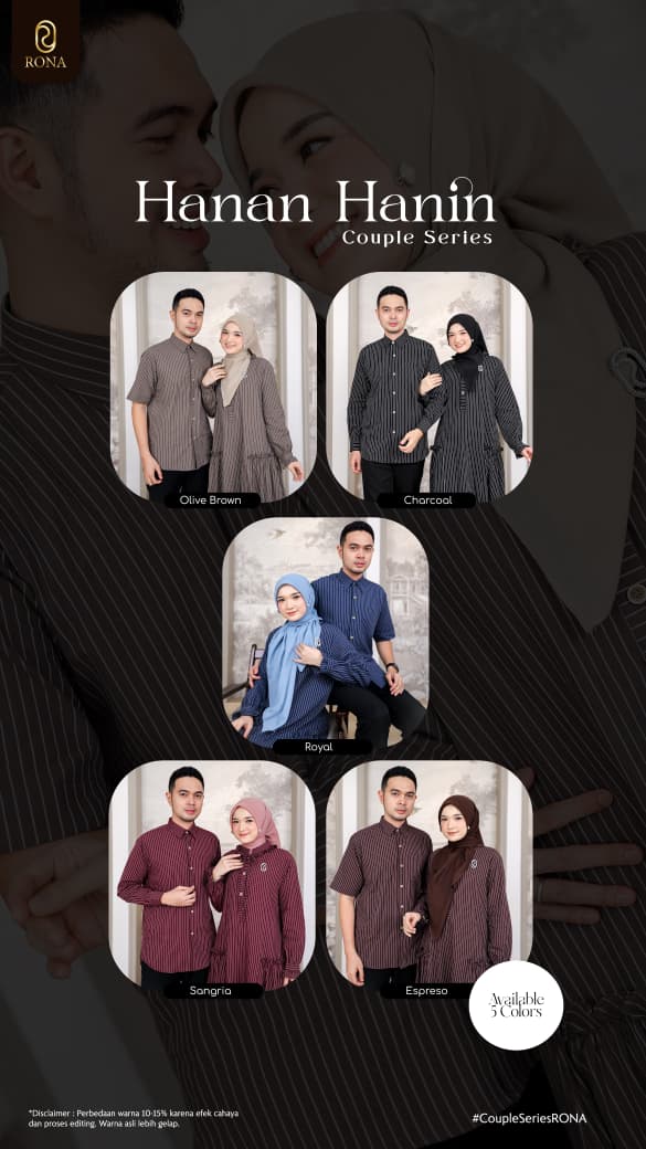 Hanan Hanin Couple by Rona Hijab