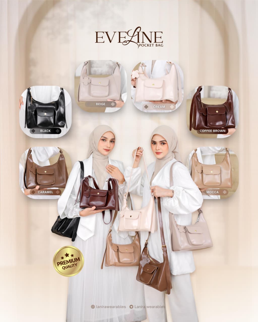 Eveline Pocket Bag by Lanirawearable Batch 2