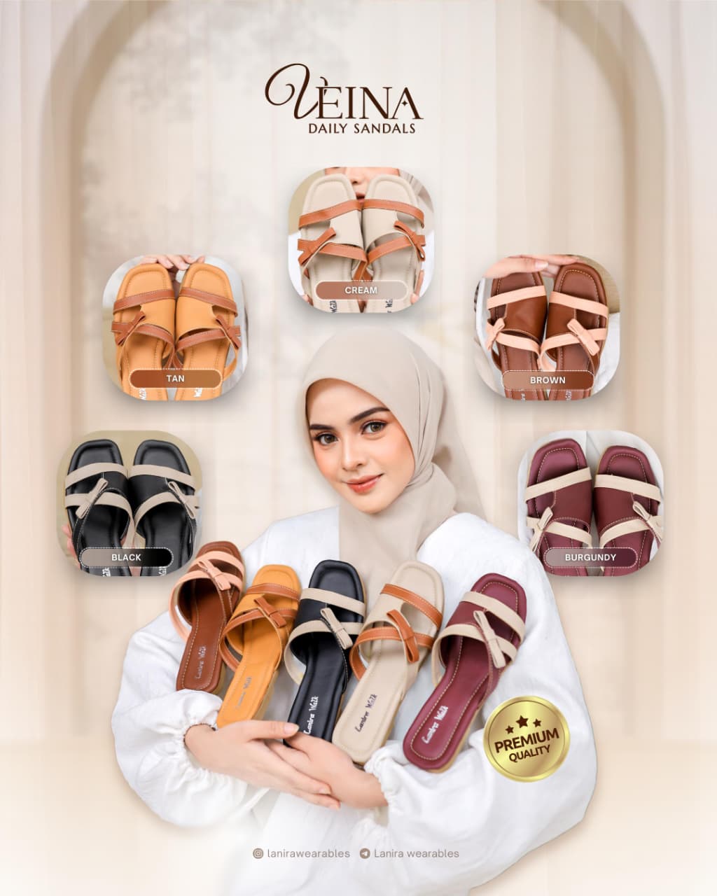 Veina Sandal by Lanirawearable Batch 2