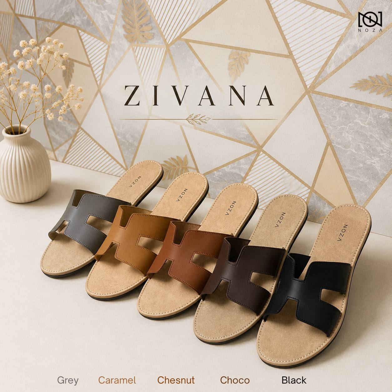 Zivana Sandal by Noza Feet