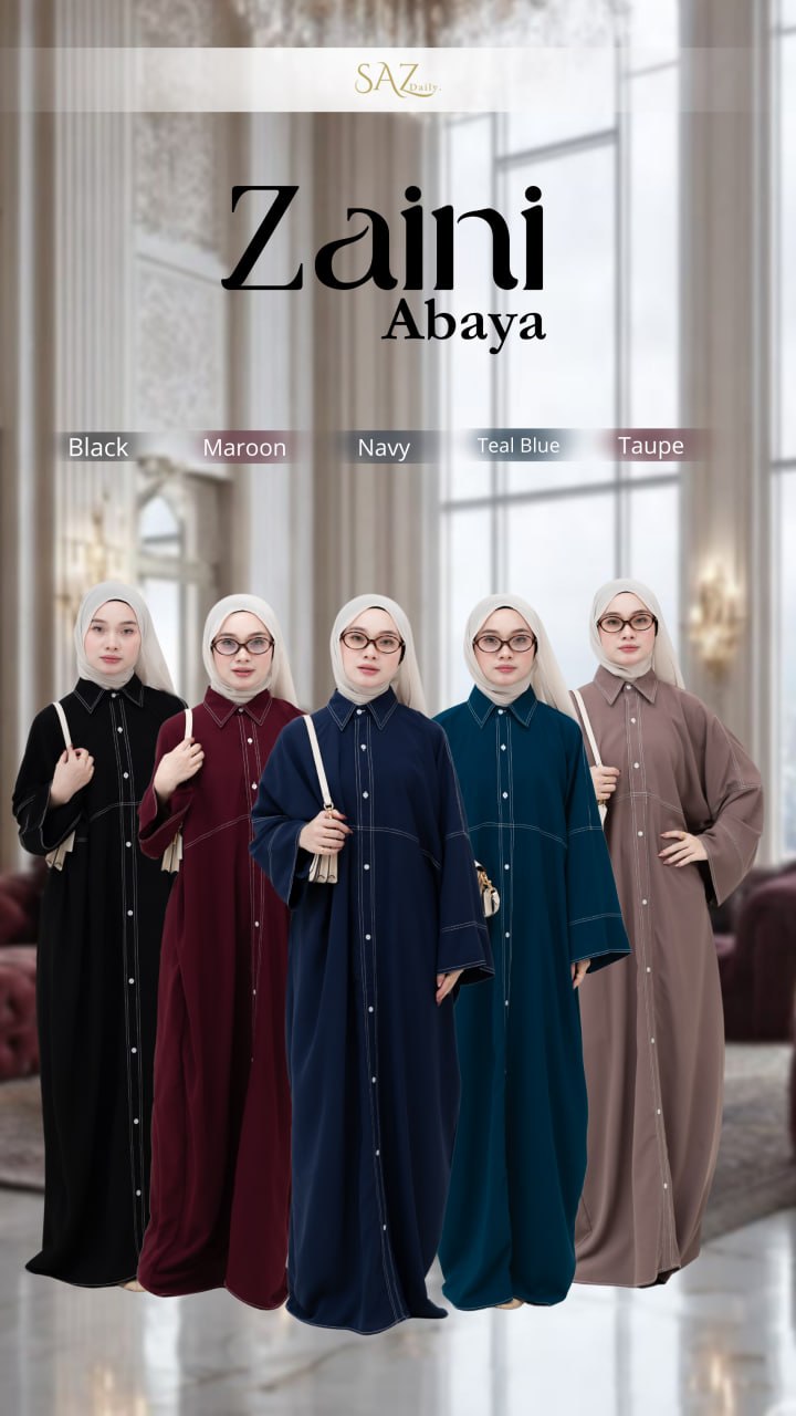 Zaini Abaya by Saz Daily
