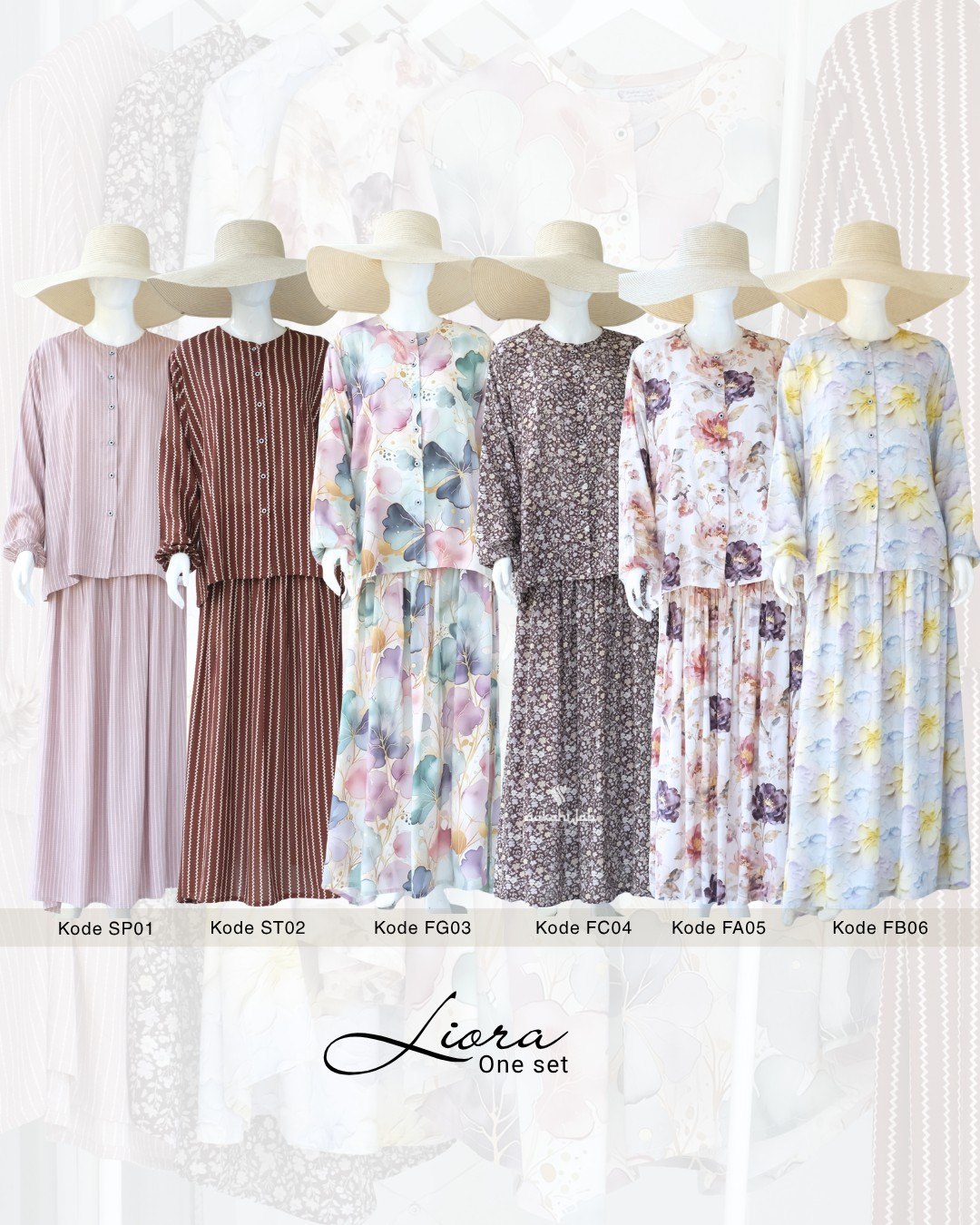 Liora One Set Rok by Sukahijab