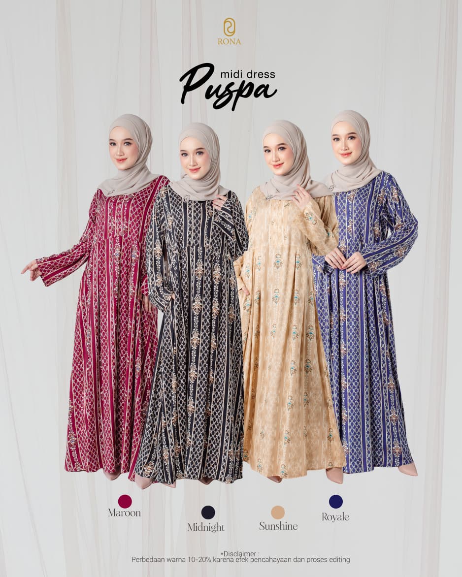 Puspa Midi by Rona Hijab